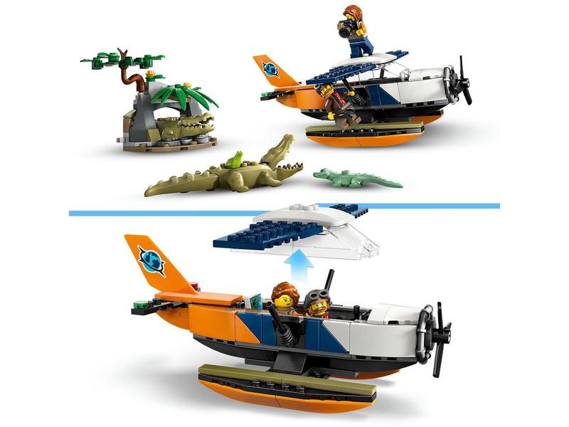 LEGO City Hidroavião Explorador da Selva 177 Peças 6+ 60425